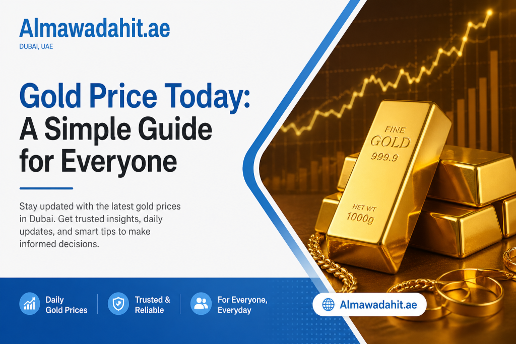 Gold price today