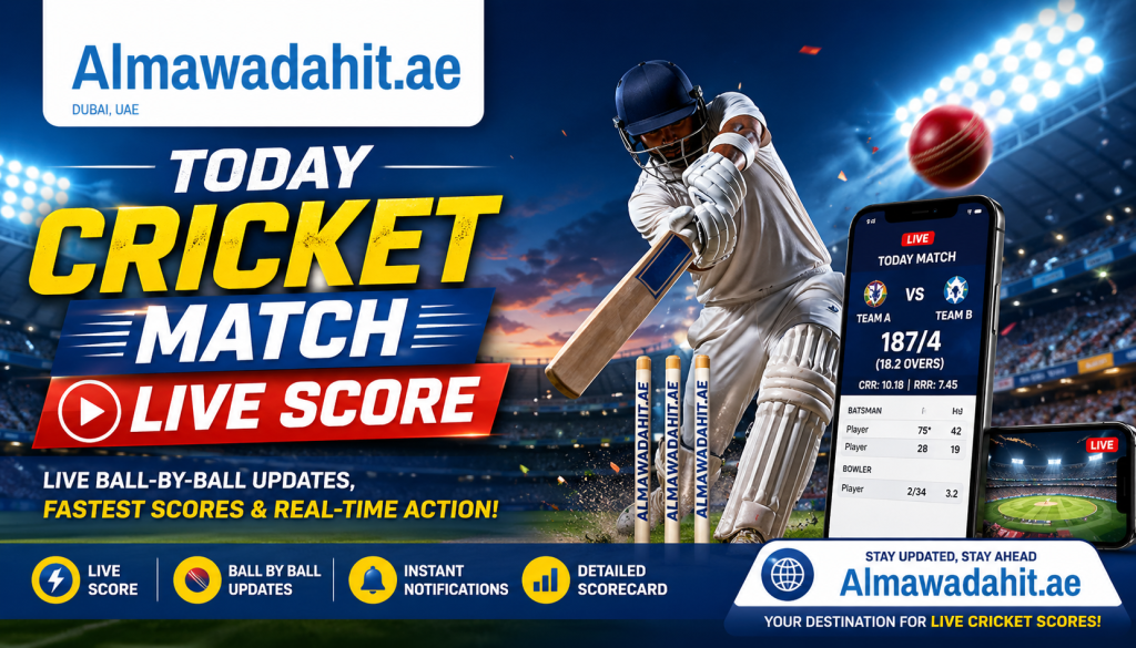 today cricket match live score