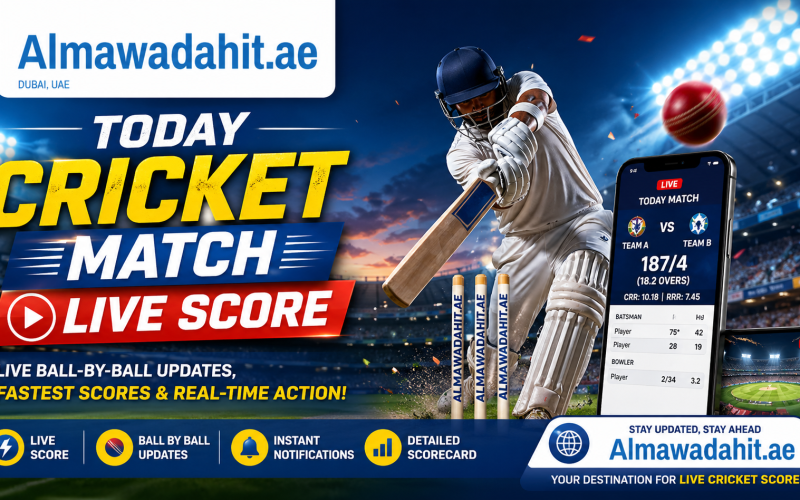 today cricket match live score