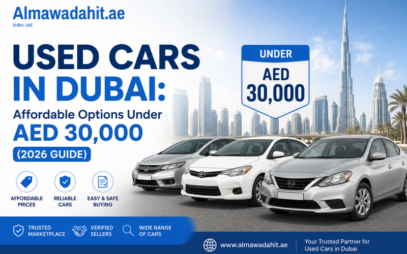 Used Cars in Dubai Affordable Options Under AED 30,000 (2026 Guide)