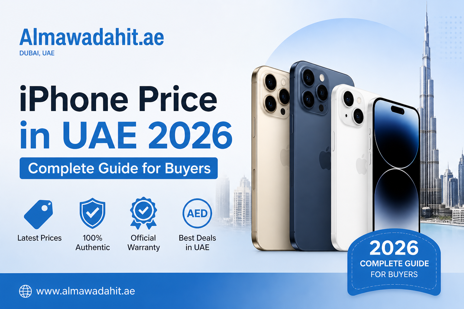 iPhone Price in UAE 2026