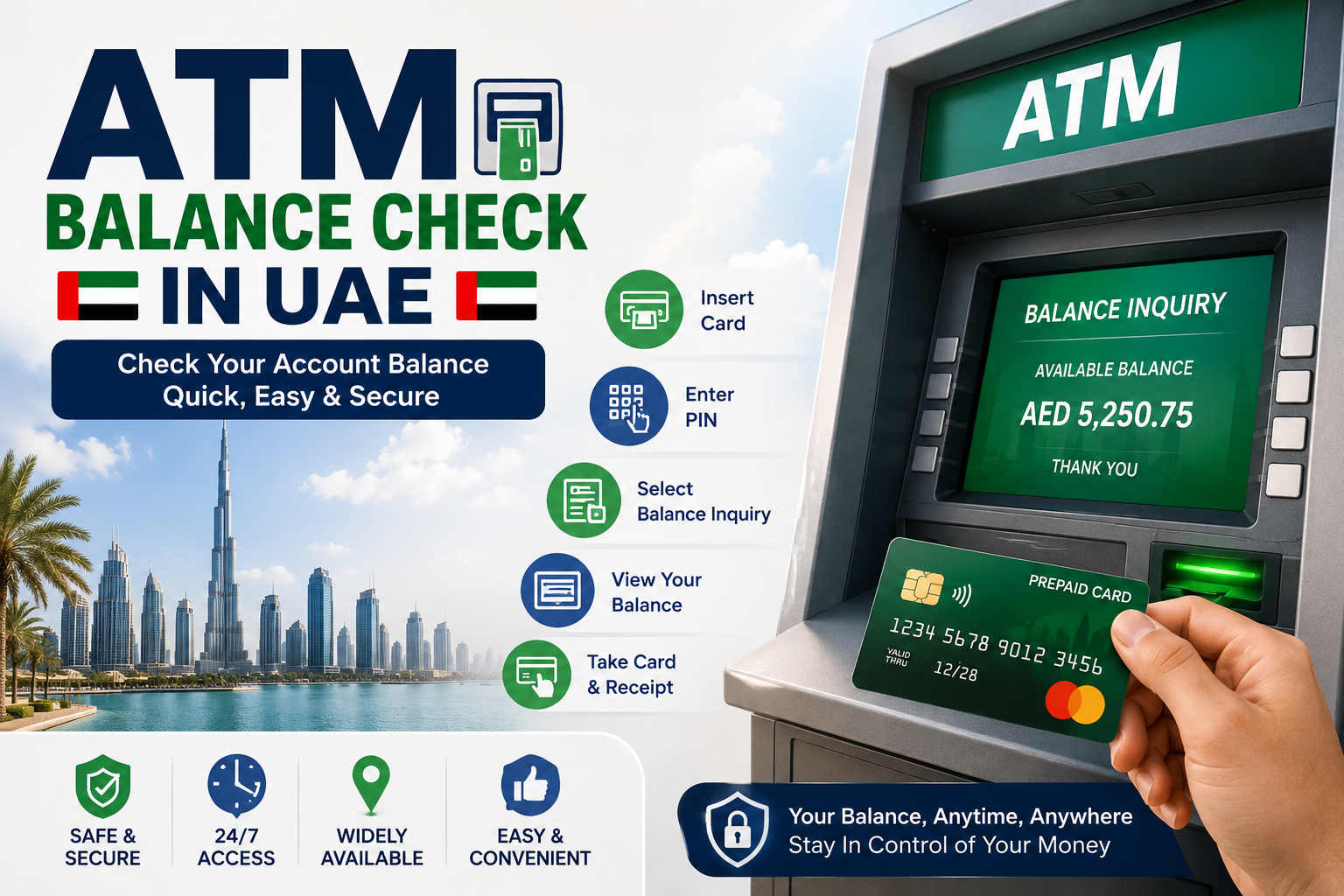 ATM Balance Check in UAE