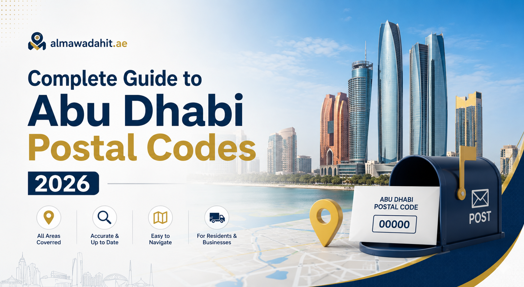 Complete Guide to Abu Dhabi Postal Codes 2026