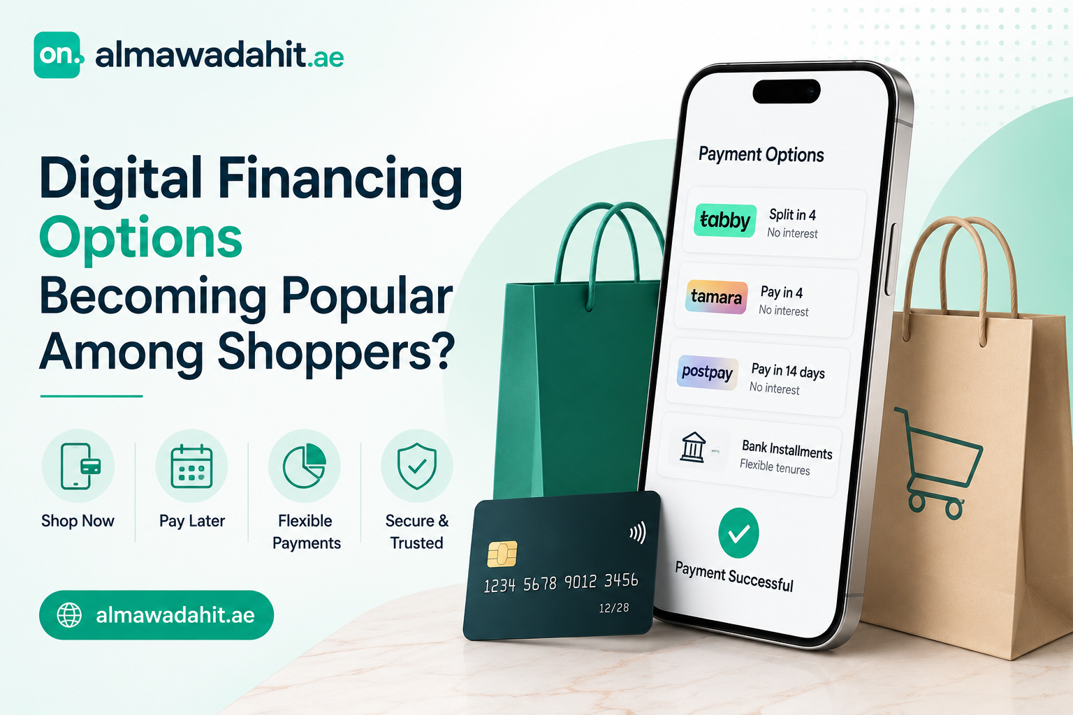 Digital Financing Options Becoming Popular Among Shoppers