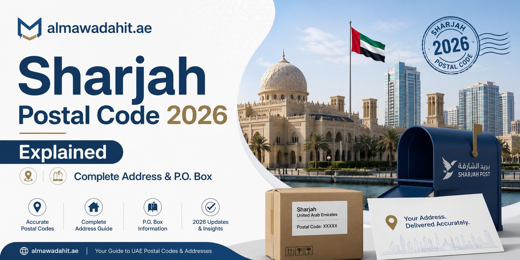 Sharjah Postal Code 2026 Explained Complete Address & P.O. Box