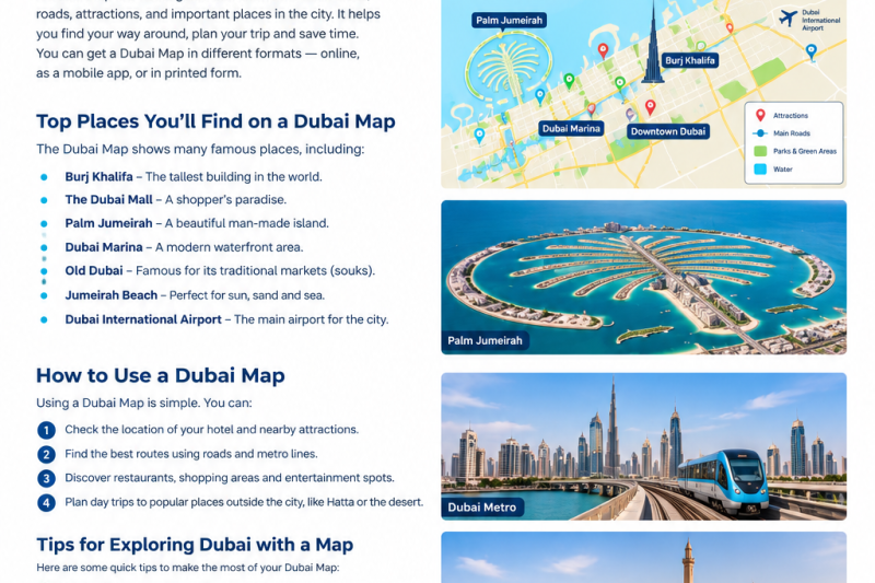 Dubai Map