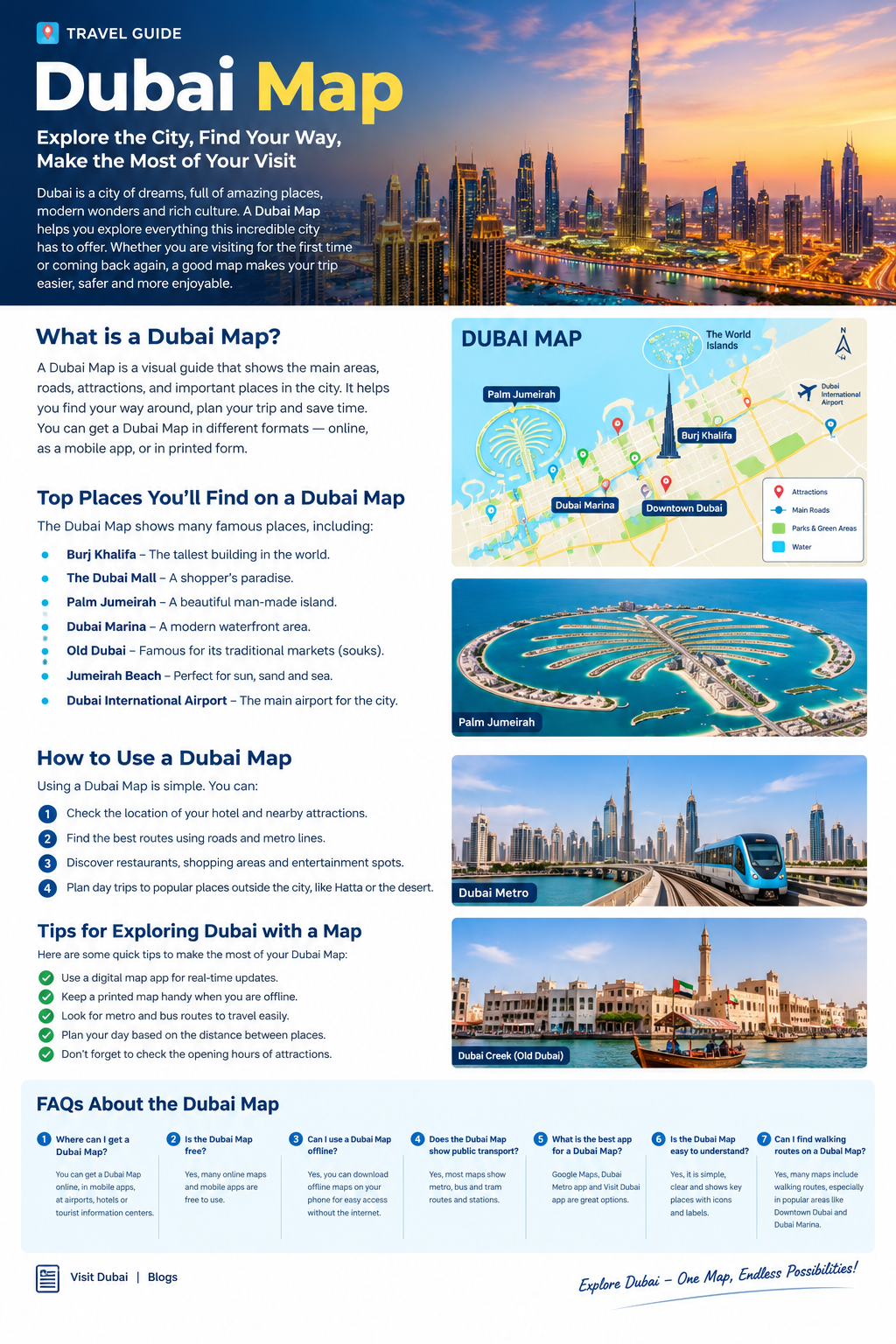 Dubai Map