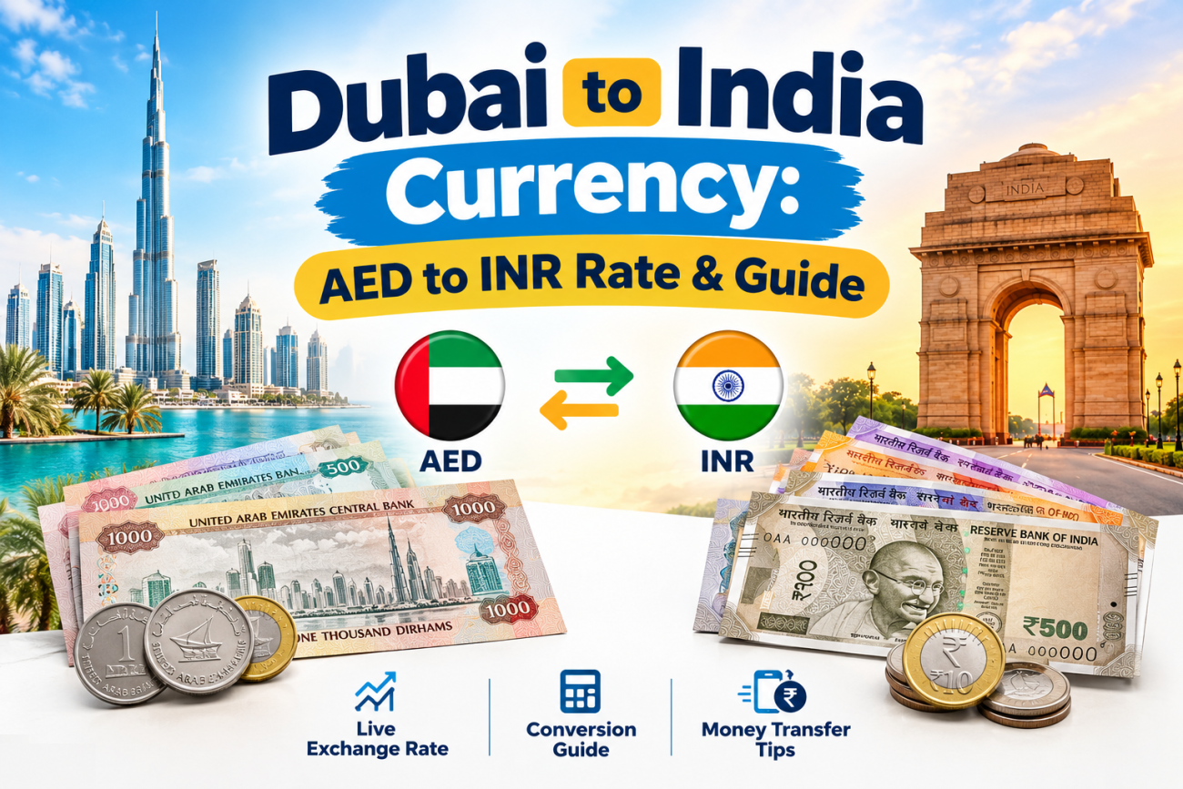 Dubai to India Currency: AED to INR Rate & Guide