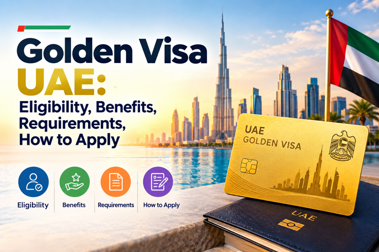 Golden Visa UAE Eligibility, Benefits, Requirements, How to Apply